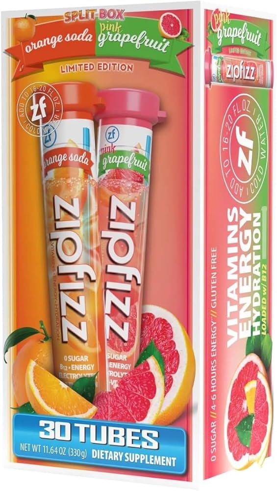 Amazon.com : Zipfizz Healthy Energy Drink Mix, Hydration with B12