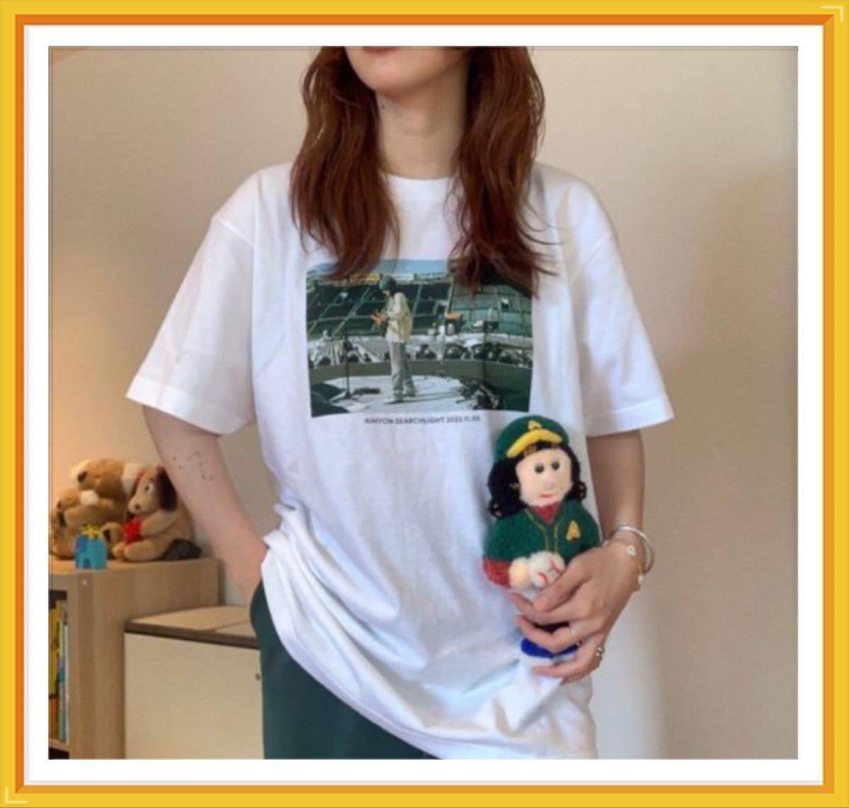 Amazon.co.jp: あいみょん サーチライトメモリアルTシャツ A Lサイズ