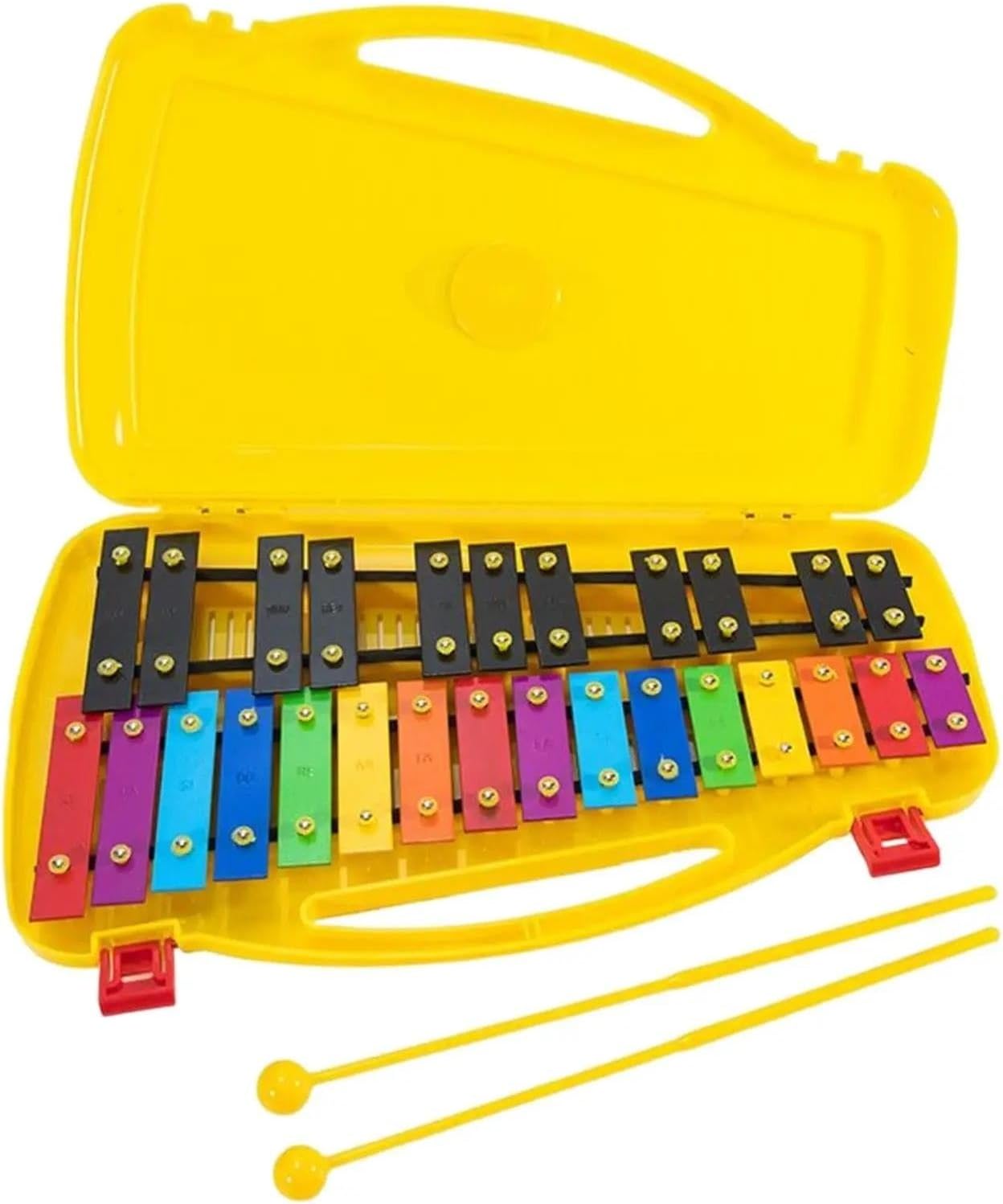 グロッケン 鉄琴 32鍵 👚 ケース付 SAITO 一体型