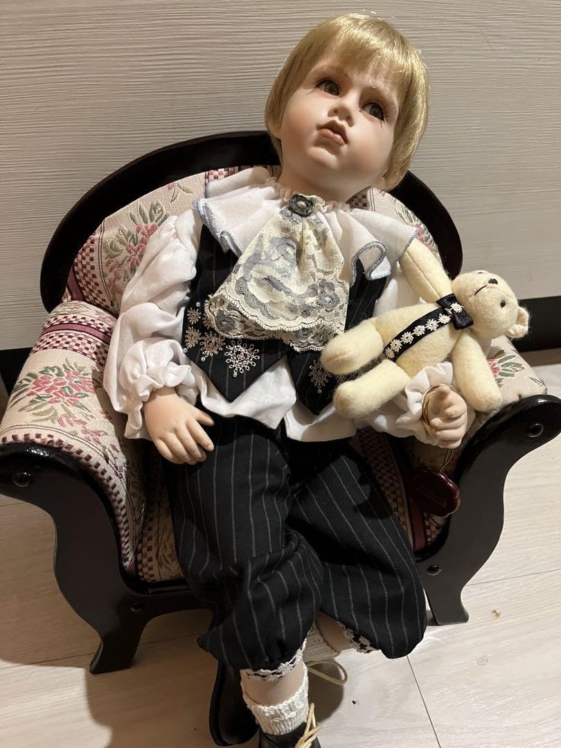 Amazon.co.jp: ムンディア ビスクドール アンティークドール 高貴な