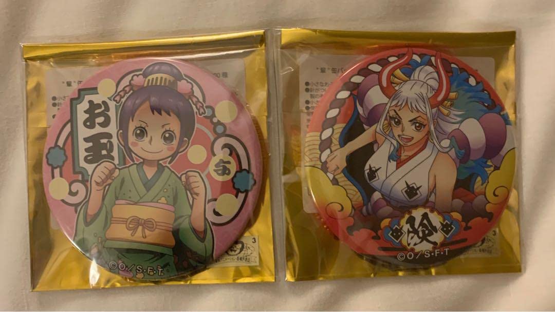 ワンピース ONE PIECE ヤマト オールスター缶バッジ 30点 ワンピース