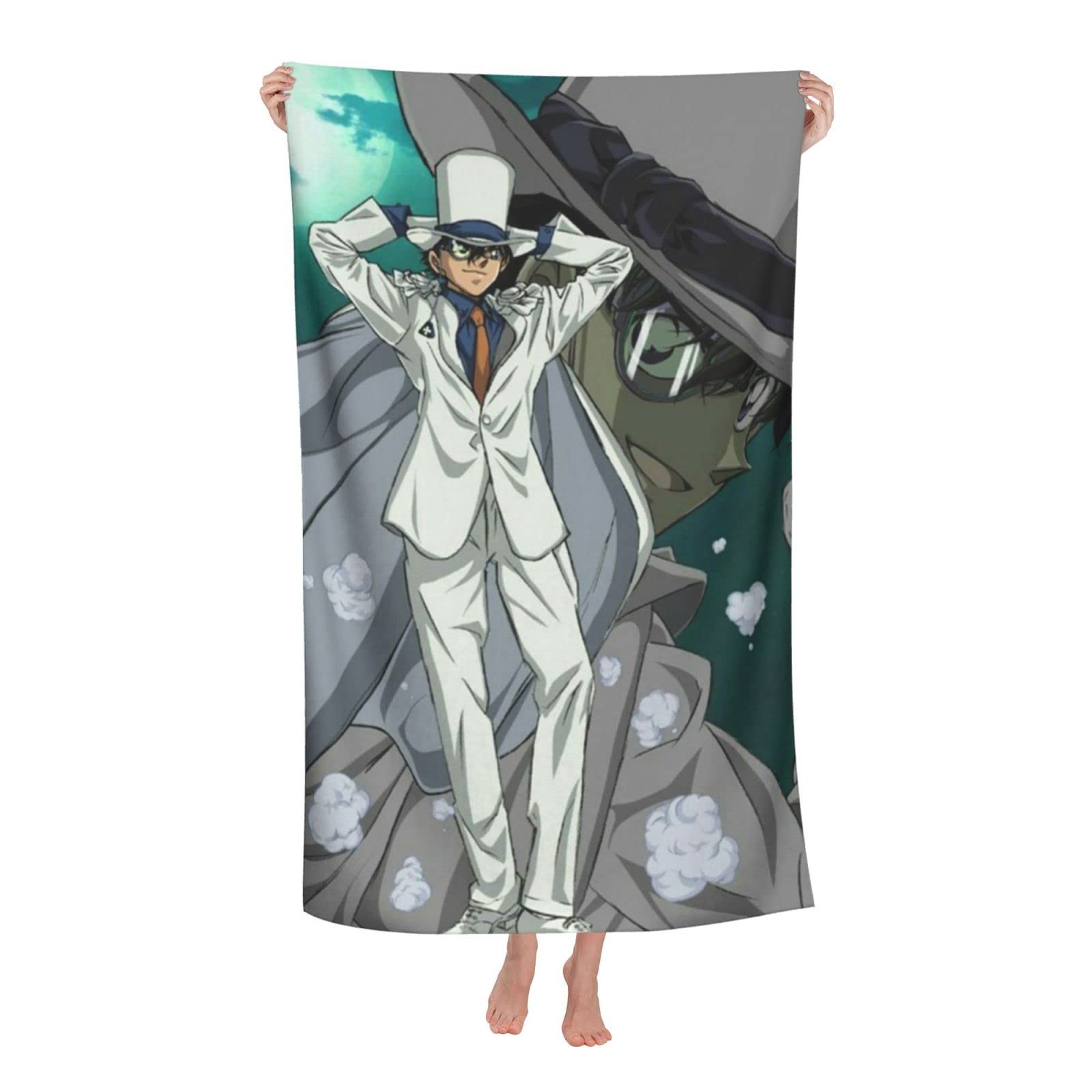 Amazon｜怪盗キッド バスタオル マイクロファイバー 高速吸水 速乾