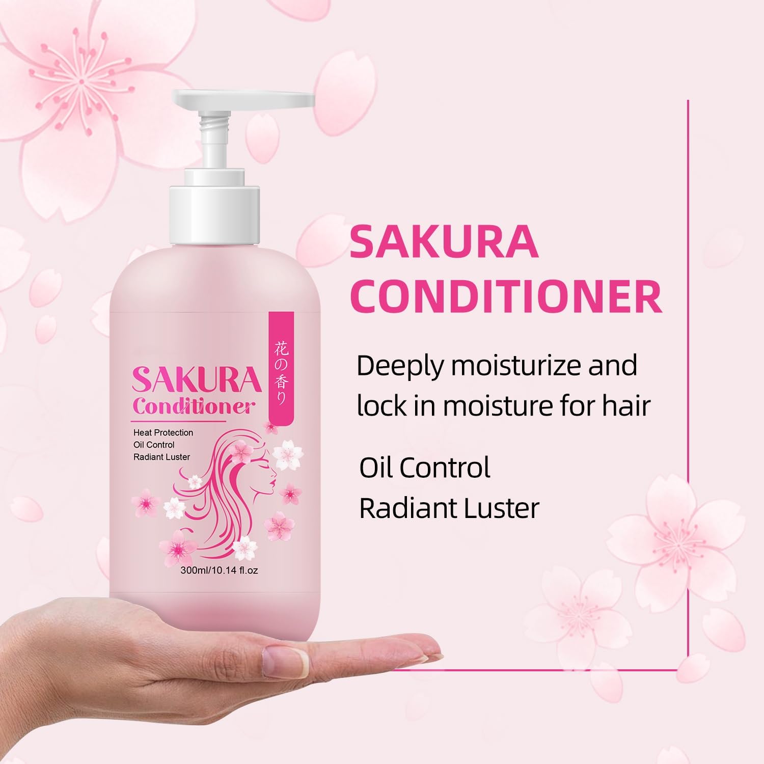 Amazon.com : Sakura Shampoo + Conditioner Set, Japanese Shampoo