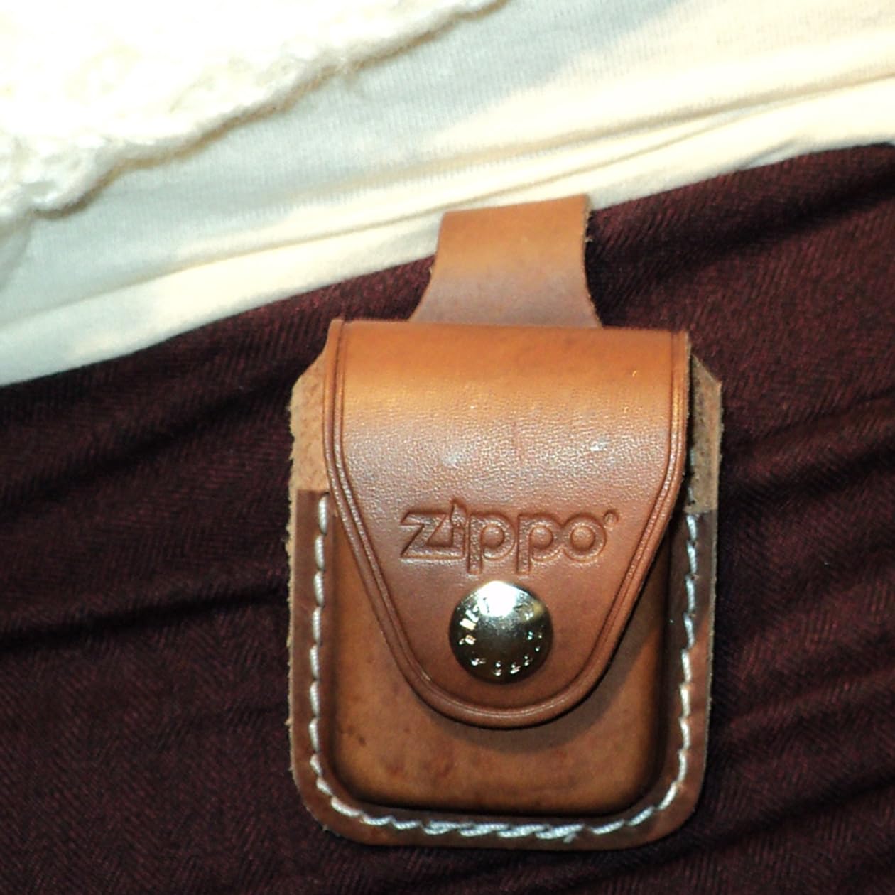 Amazon.co.jp: ZIPPO ライターケース レザー ループ ブラウン LPLBW