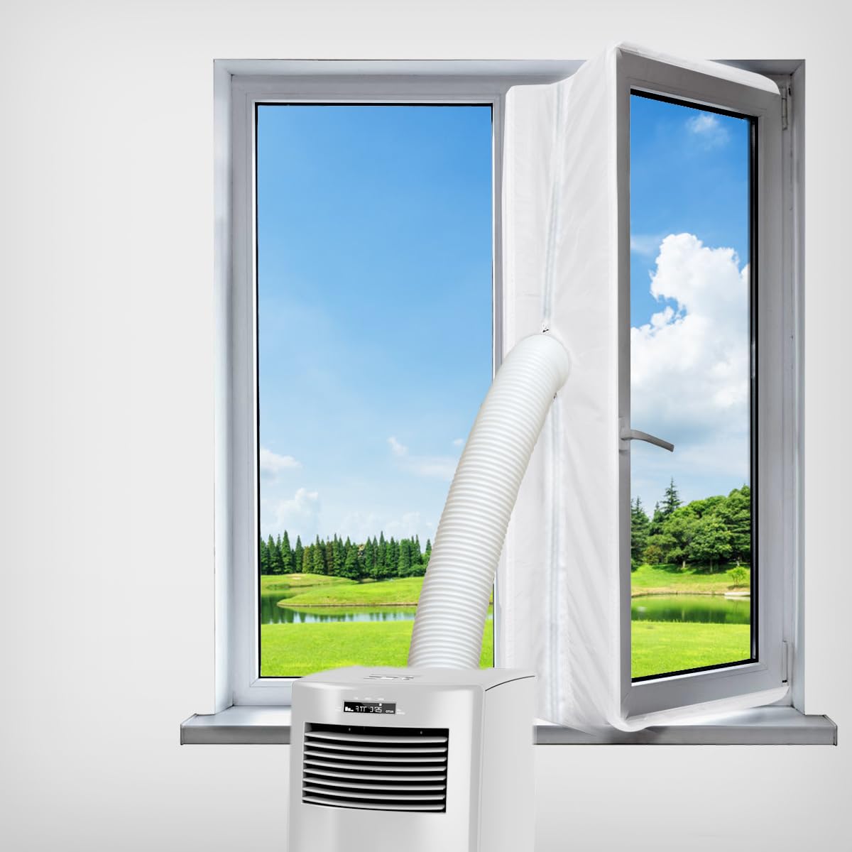 Amazon.com: Portable Air Conditioner Window Seal Kit,Hot Air Stop