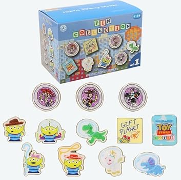 Amazon.co.jp: ディズニー トイストーリーホテル ピンバッジ バラ 1袋2