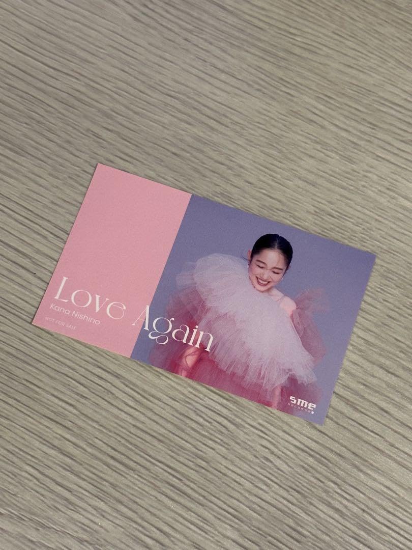 Amazon.co.jp: 西野カナ Love Again LIVE 2024 会場限定ステッカー