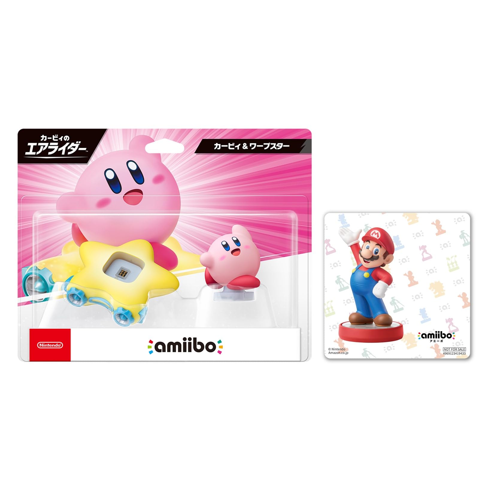 Amazon | amiibo カービィ&ワープスター(カービィのエアライダー