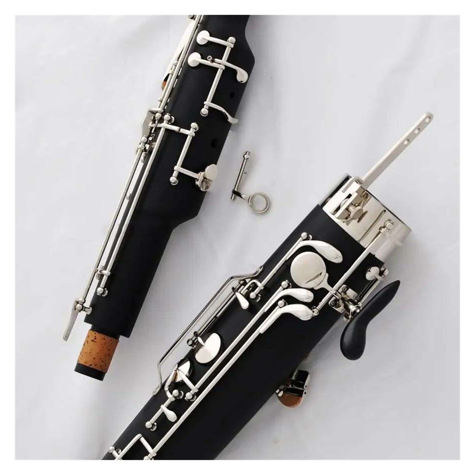 Amazon | フルサイズファゴット C トーンシルバーニッケルメッキキー