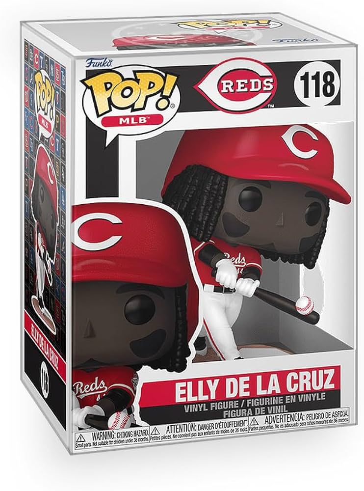 Amazon.com: Epic Collectibles Pop Baseball: Reds - Elly De La Cruz