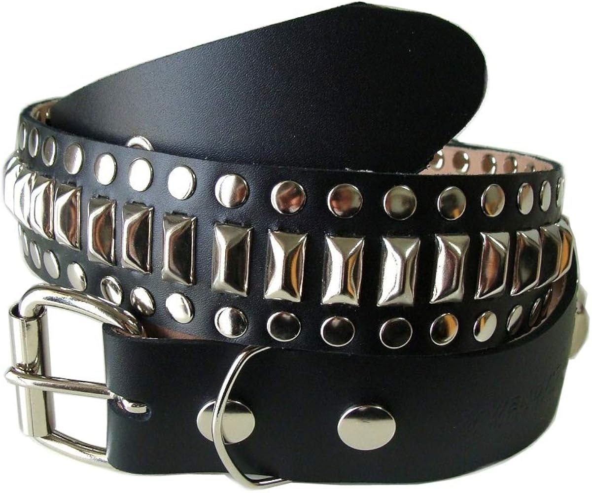 Amazon | [ウェンディーズ] WENDY'S of LONDON Rivet＆Ingot Stud Belt