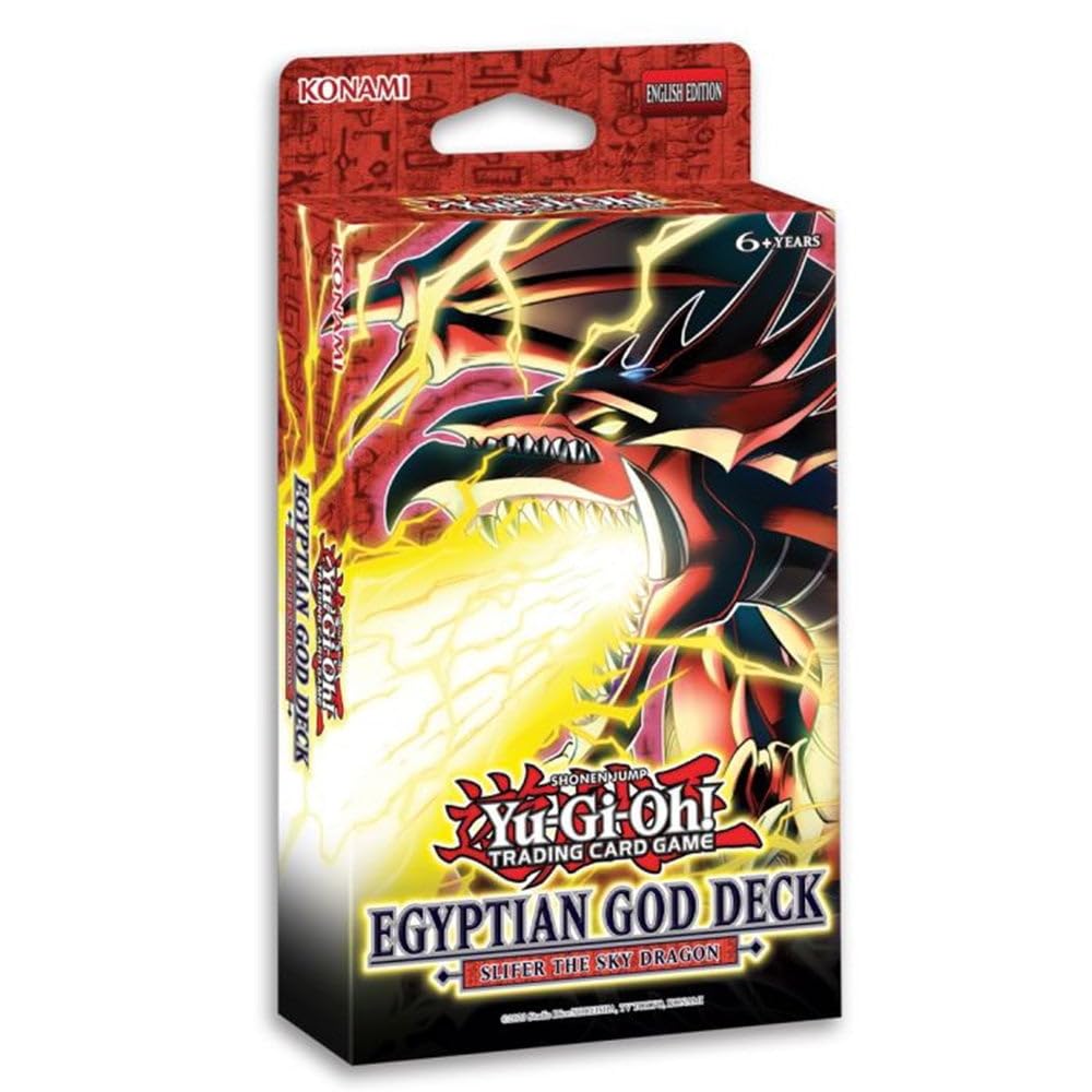 Amazon.com: Yu-Gi-Oh! TCG: Egyptian God Deck - Slifer, The Sky