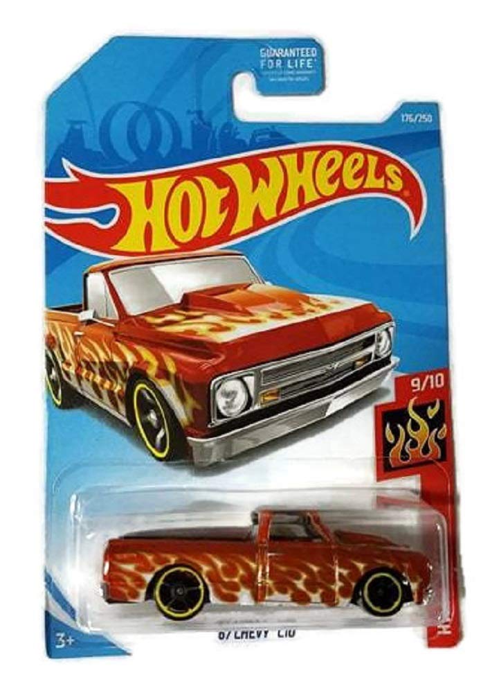 Amazon | Hot Wheels'67 Chevy C10 HW Flames 9/10 | ミニカー・ダイ