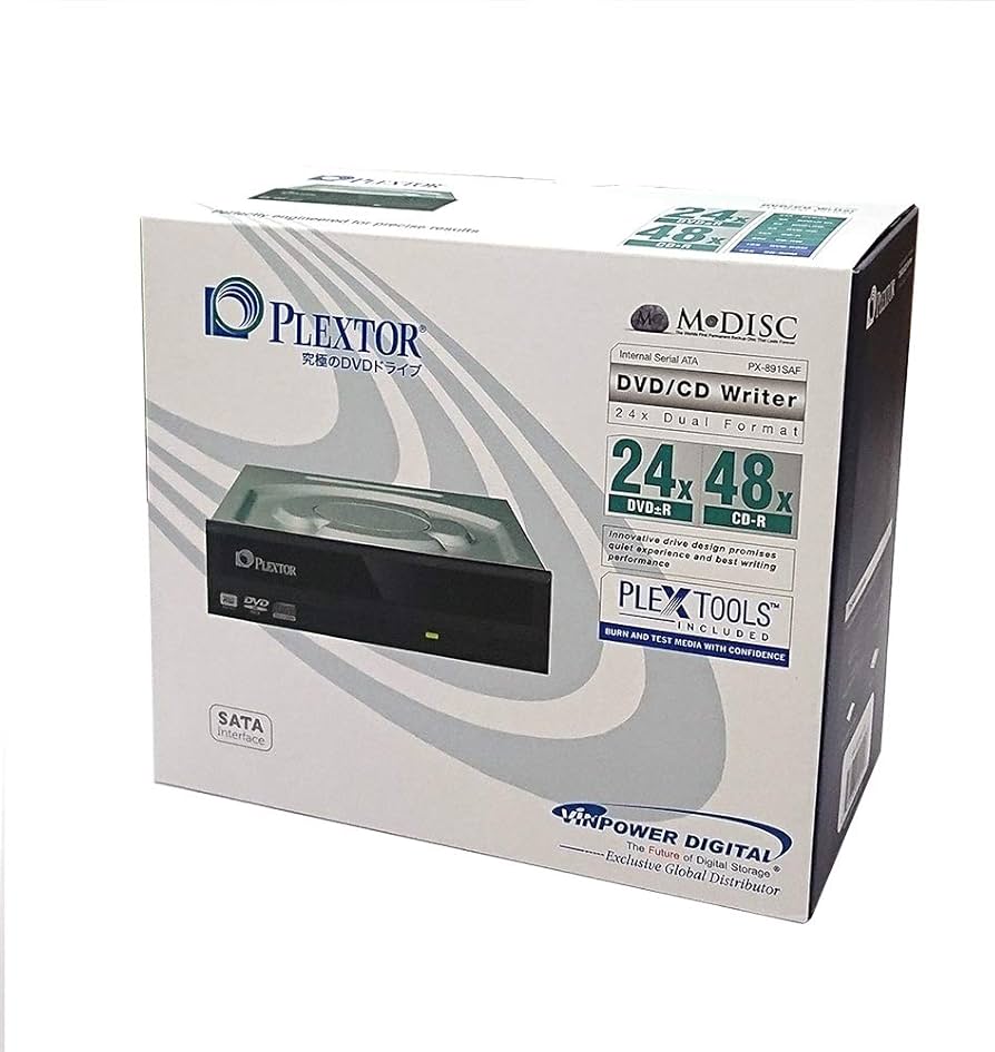 Amazon.com: Digital Plextor PlexWriter PX-891SAF-R 24X SATA DVD