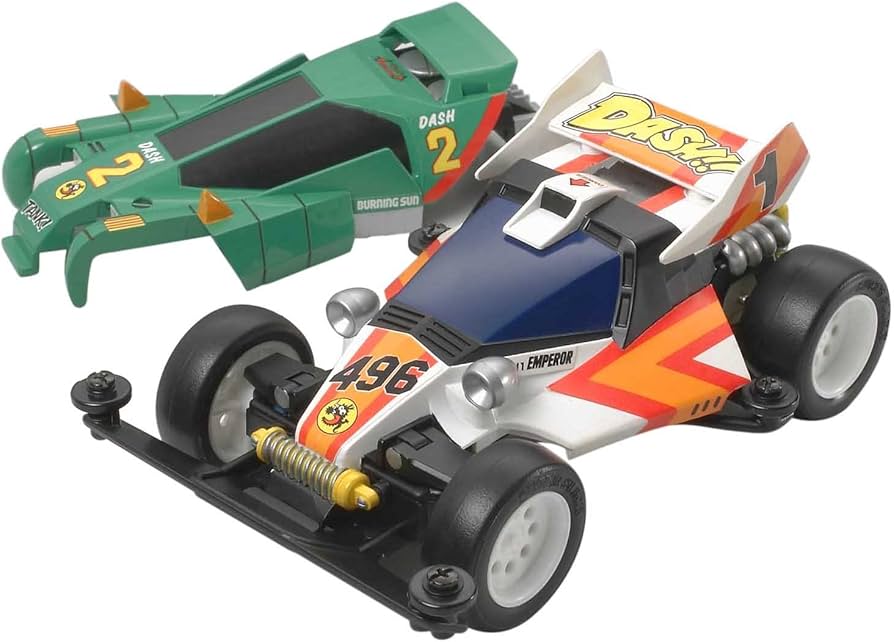 Amazon | タミヤ ミニ四駆限定シリーズ ダッシュ1号・皇帝 (エンペラー