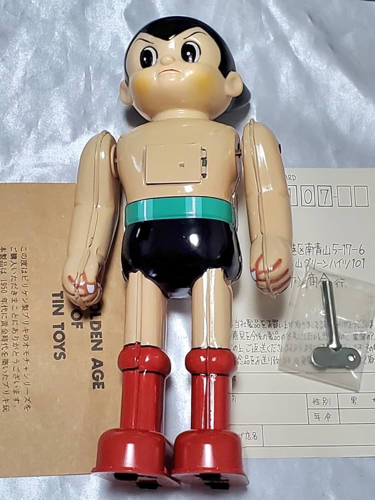 Amazon.co.jp: ① ビリケン商会 BILLIKEN 鉄腕アトム ブリキ 手塚治虫