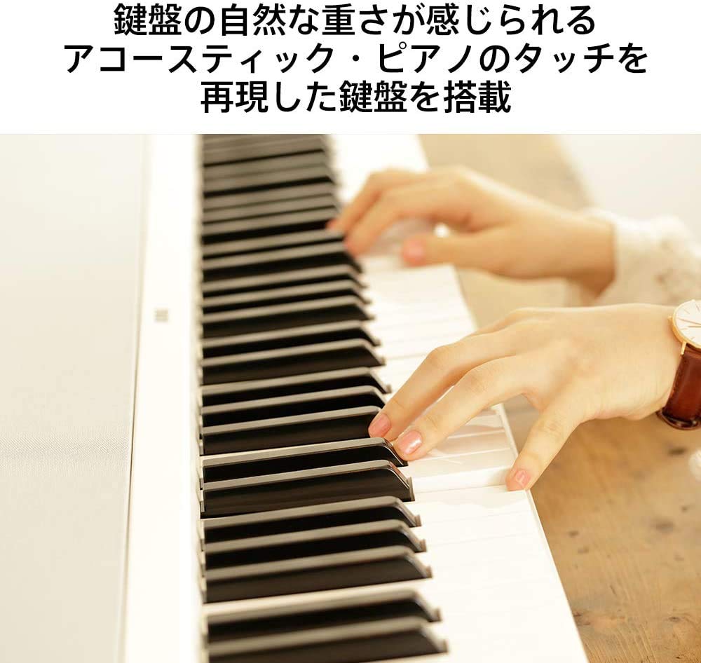 Amazon | KORG 電子ピアノ B2 BK 88鍵 ブラック 専用スタンドセット