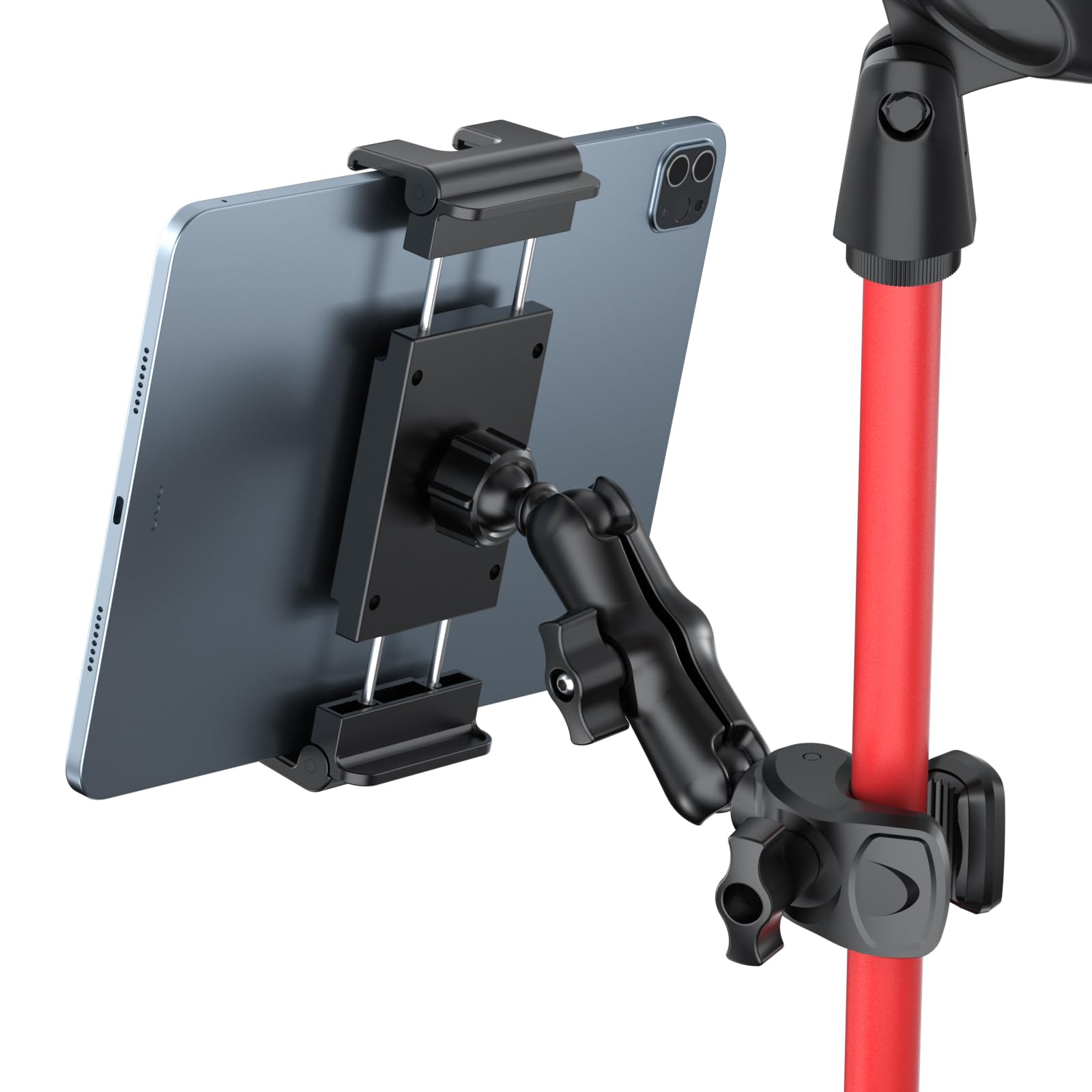 Amazon.com: PLDHPRO Tablet Holder for Mic Stand 360° Swivel iPad