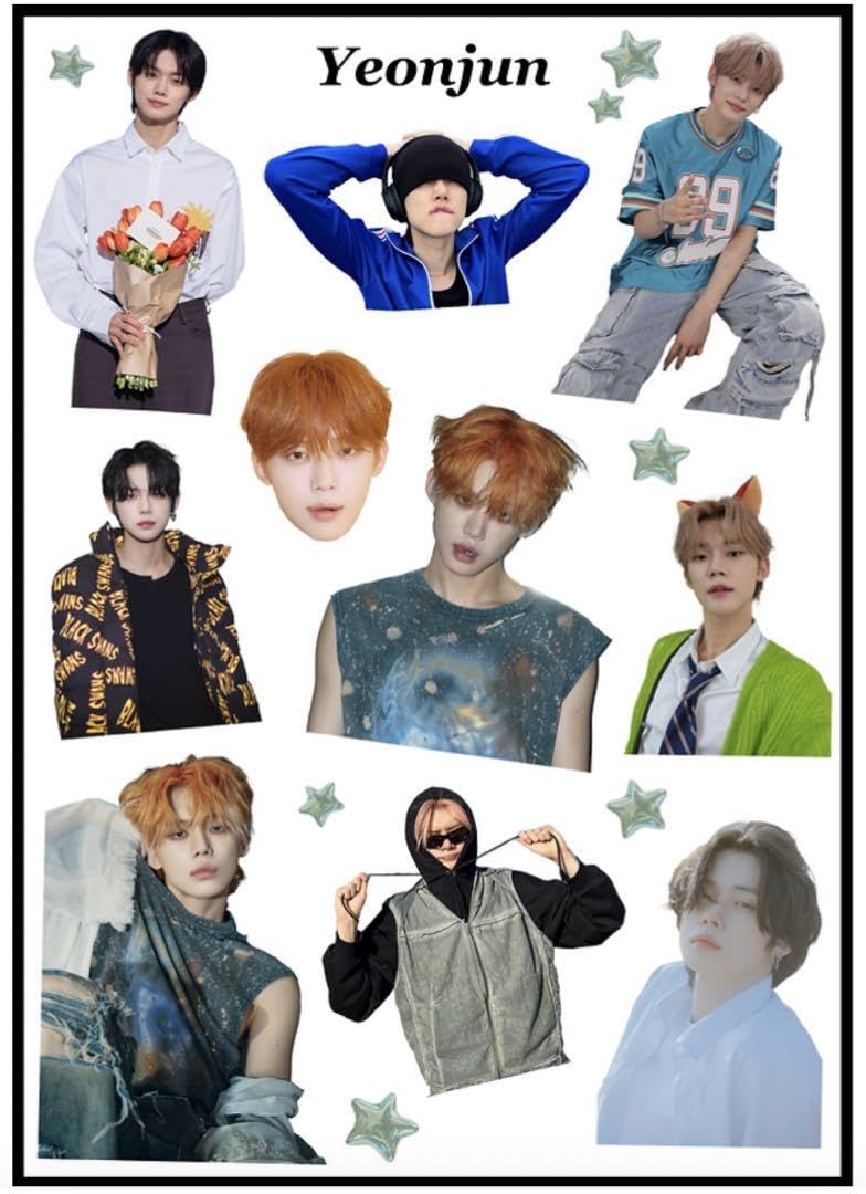 Amazon.co.jp: txt ヨンジュン シール ステッカー 韓国 グッズ