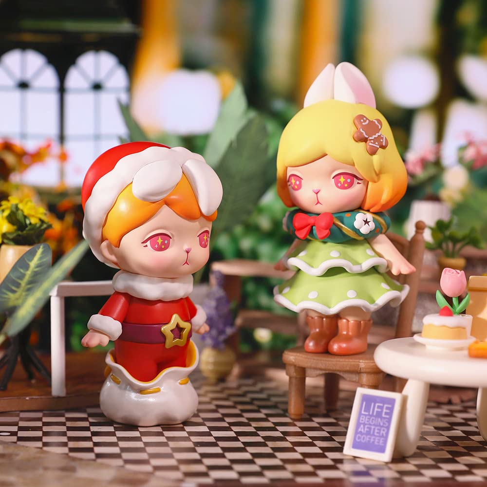 Amazon.co.jp: POP MART バニー クリスマスシリーズ 3個 アクション