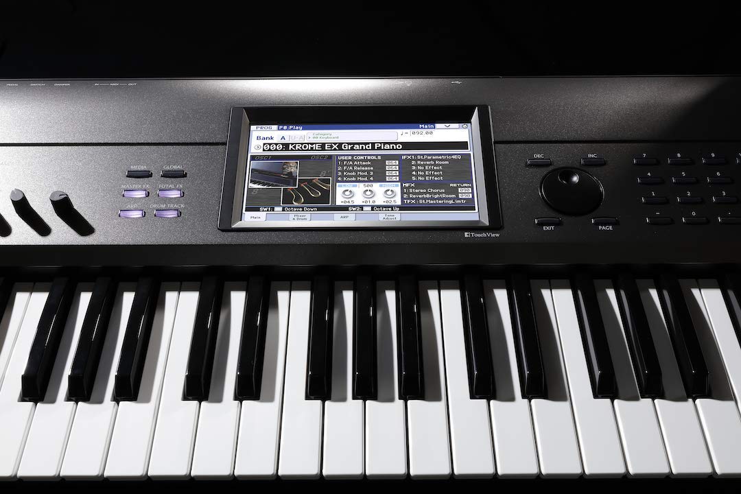 Amazon.co.jp: KORG キーボード シンセサイザー KROME EX クローム 73
