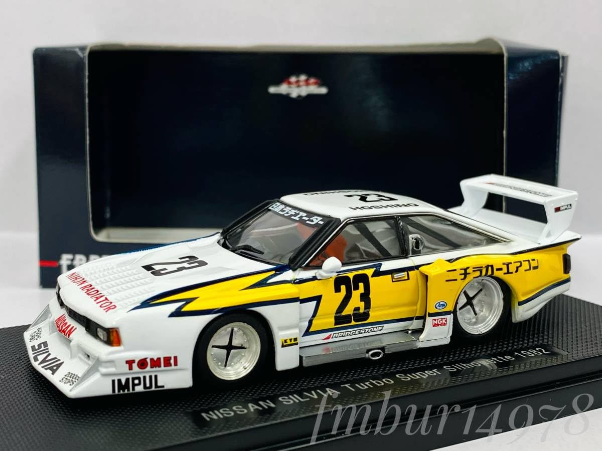 Amazon | ＜絶版・未使用＞EBBRO エブロ 1/43 NISSAN SILVIA Turbo