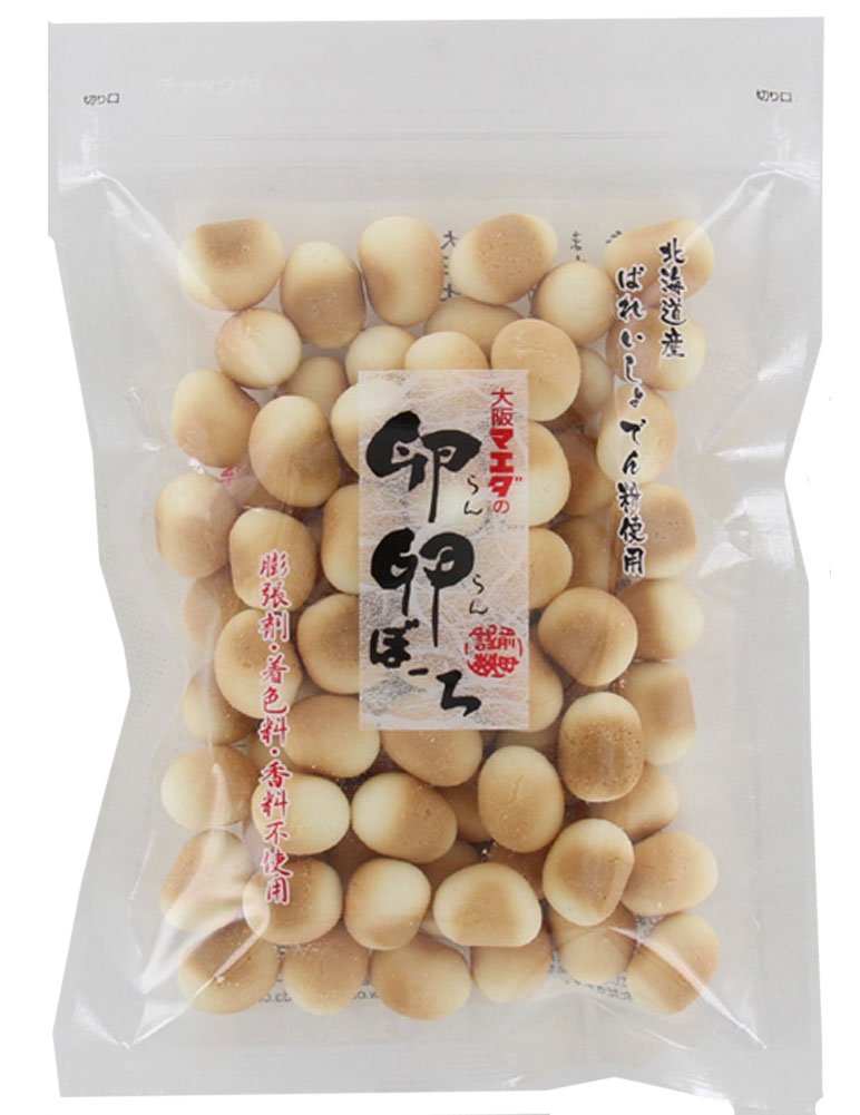 Amazon.co.jp: 大阪前田製菓 卵卵ぼーろ 130g×12袋 : 食品・飲料・お酒