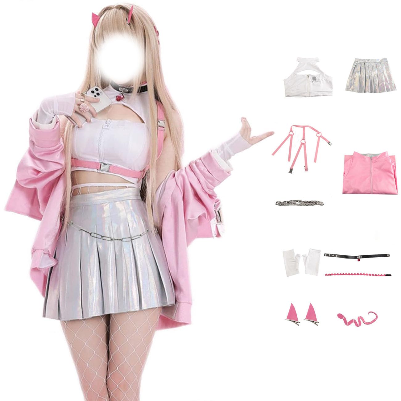 Amazon.co.jp: [DOKIDOKIICOS] 勝利の女神 NIKKE コスプレ衣装