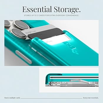 Amazon.com: Spigen for MagSafe Wallet, Holds 3 Cards, Compatible