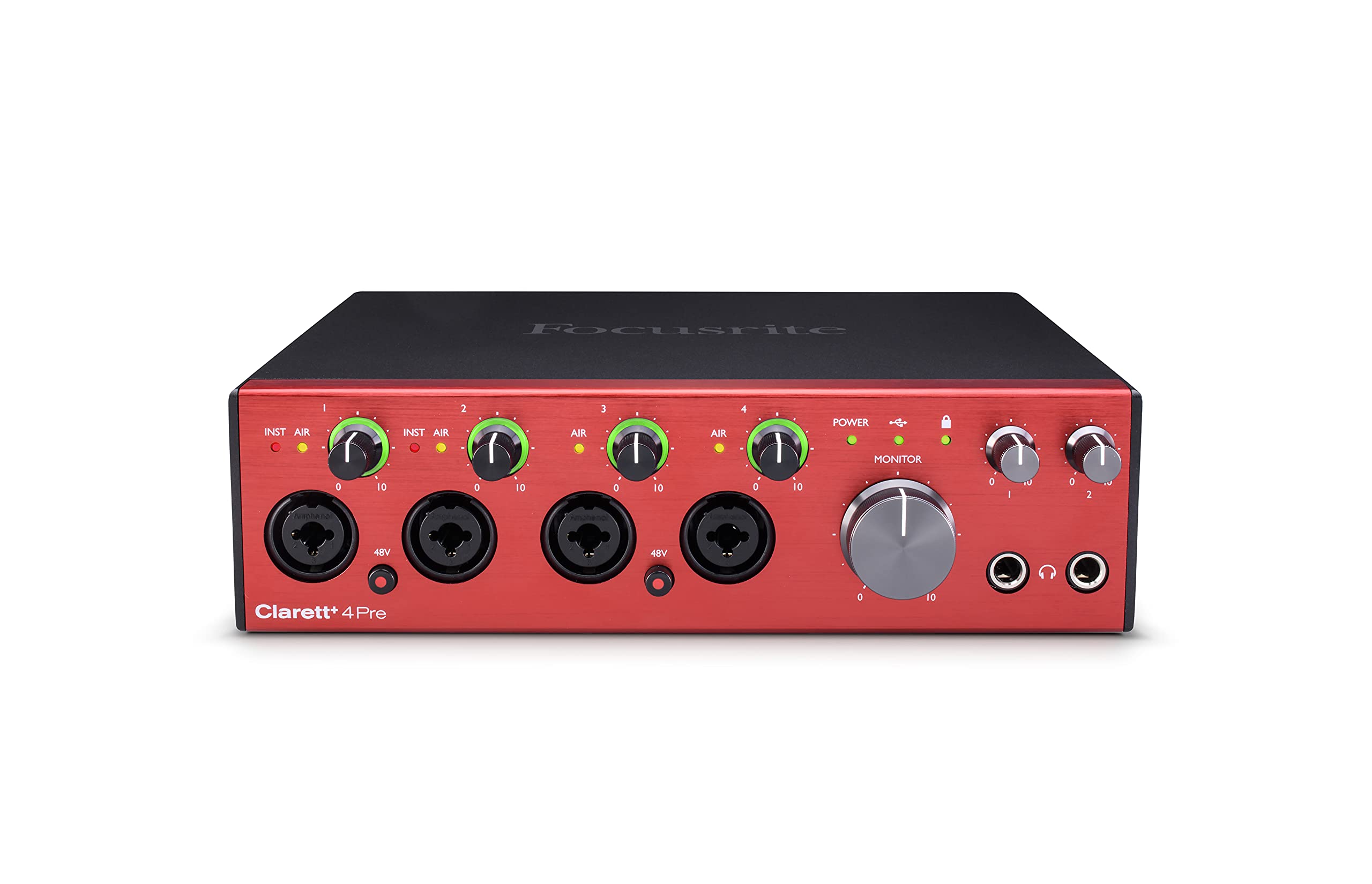 Amazon.co.jp: Focusrite フォーカスライト/Clarett + 4Pre 18in/8out