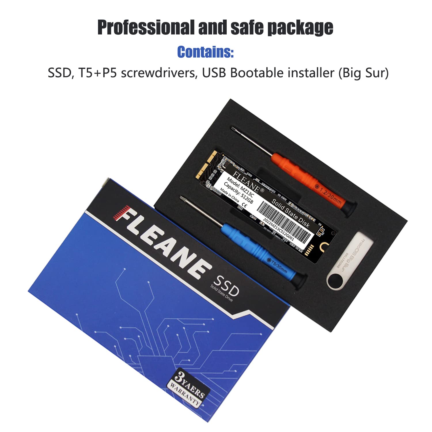 Amazon | FLEANE MZ13C 256GB SSD 交換用 MacBook Pro A1398 A1502