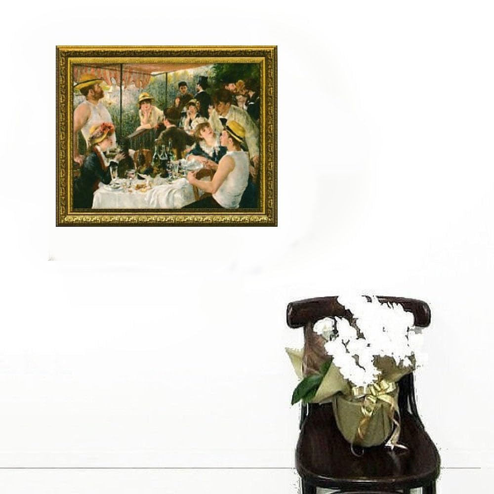 Amazon.co.jp: ルノワール ミュージアムシリーズ 舟遊びの人々の昼食