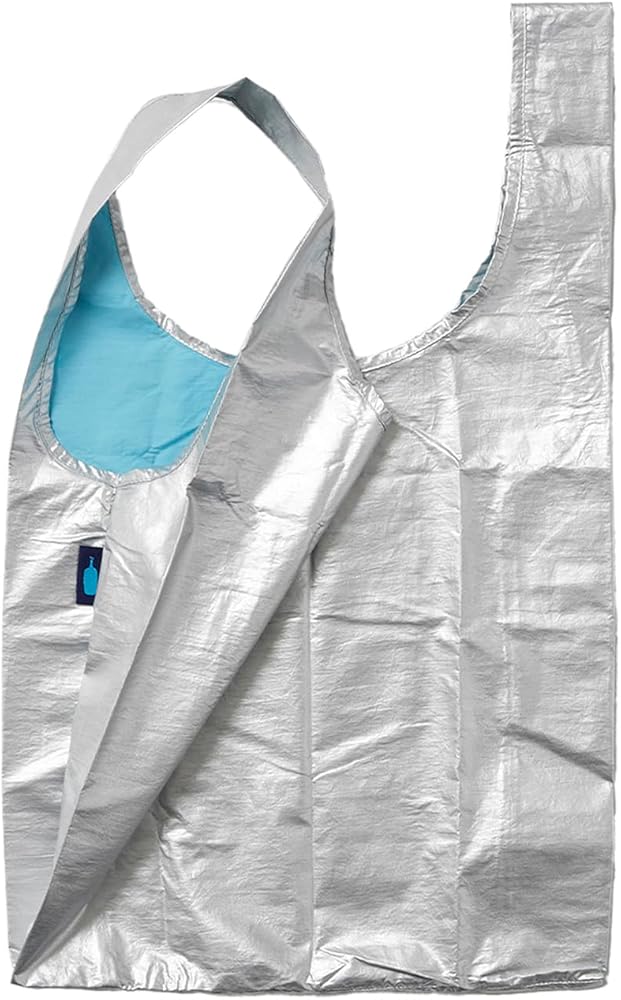 Amazon | [ブルーボトルコーヒー] リユーザブルバッグ（シルバー