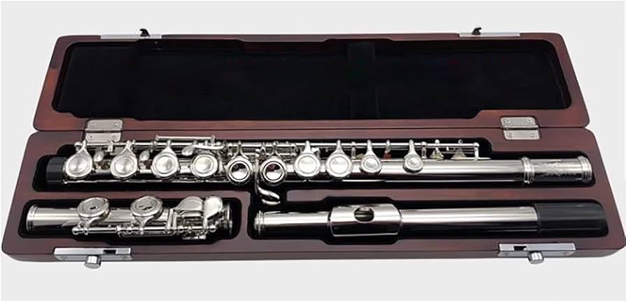 Amazon.co.jp: フルートケース フルート 木製ケース 16穴 木製ケース