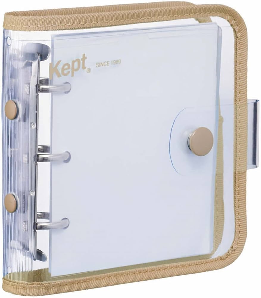 Amazon.co.jp: レイメイ藤井 システム手帳 Kept ミニバインダー 3穴