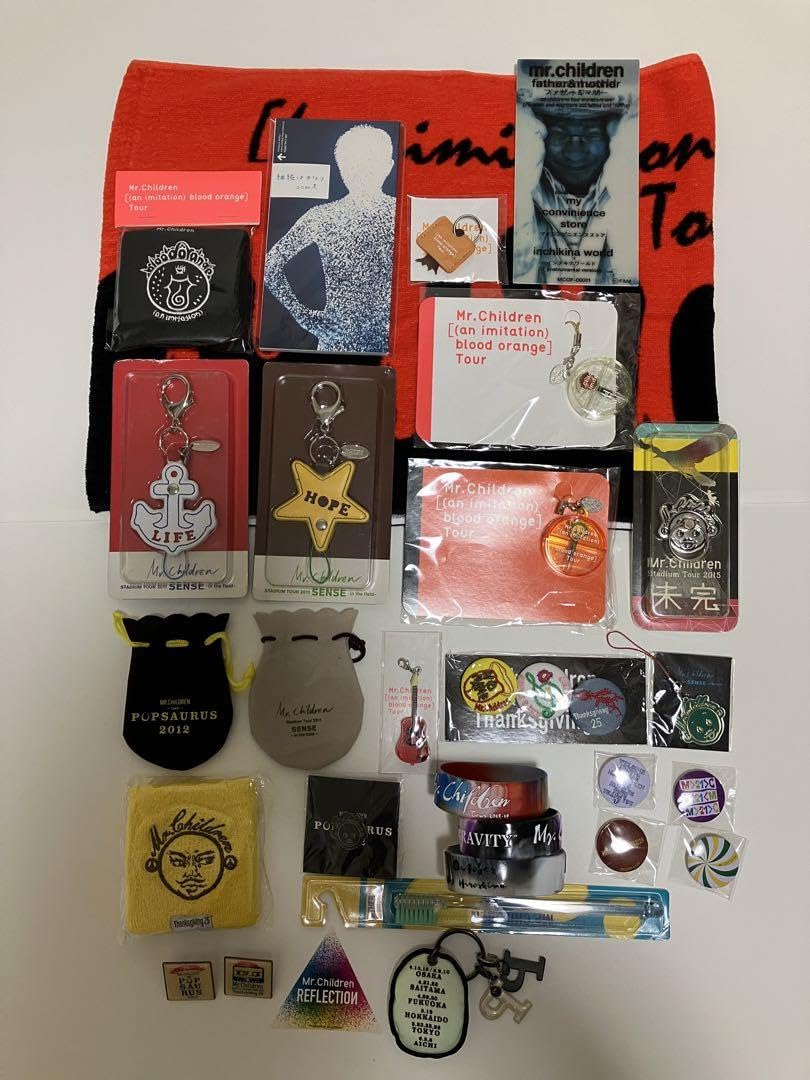 Amazon.co.jp: ミスターチルドレン Mr.Children ツアーグッズ まとめ