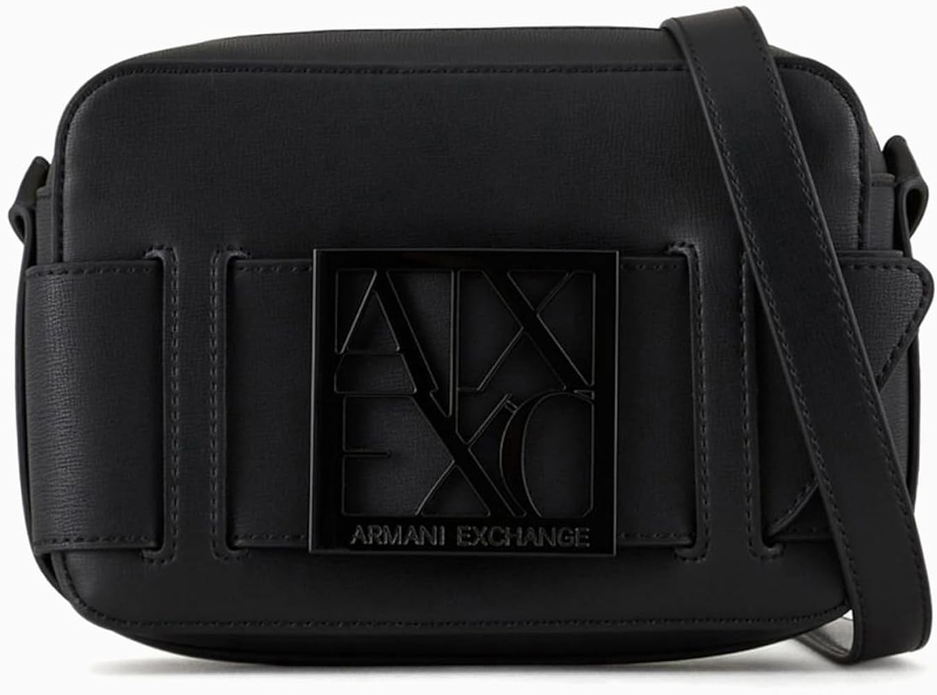 Amazon.com: Armani Exchange Women's Logo Placket Top Zip Camera