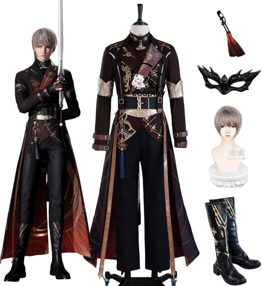 Amazon.co.jp: GGcosplay 恋と深空 セイヤ 朔月の明かり 宵星の行方