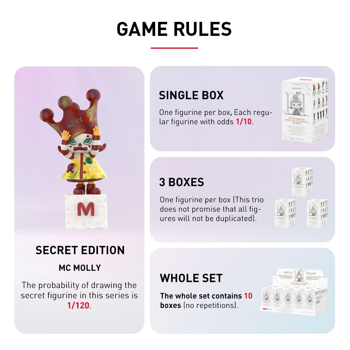 Amazon.co.jp: POP MART MOLLY アニバーサリー クラシカル レトロ 2