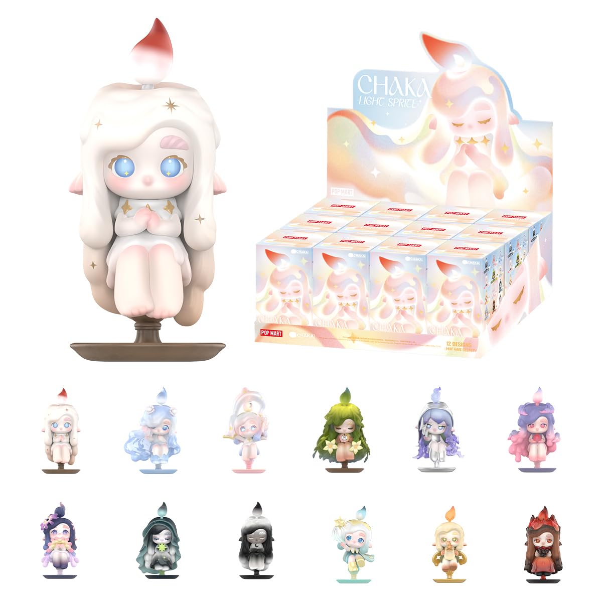 Amazon | POP MART CHAKA Light Sprite シリーズ 【アソートボックス