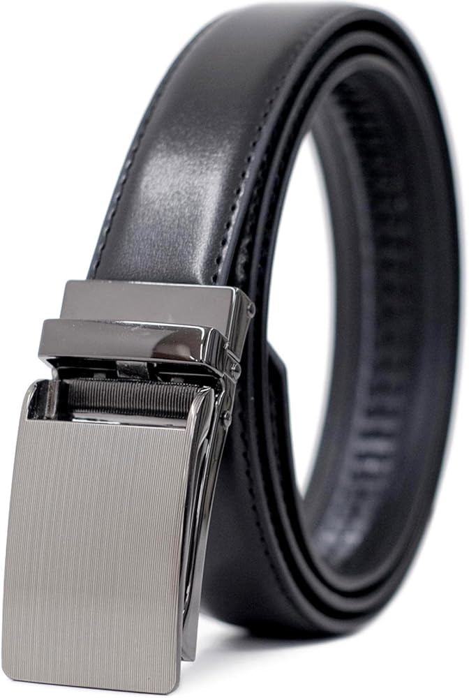 Amazon | [BEEL] ベール ベルト メンズ 牛革 オートロック式ベルト