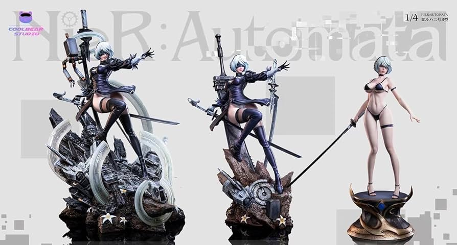 Amazon.co.jp: ヨルハ二号B型 2B フィギュア ガレージキット 水着Ver.1