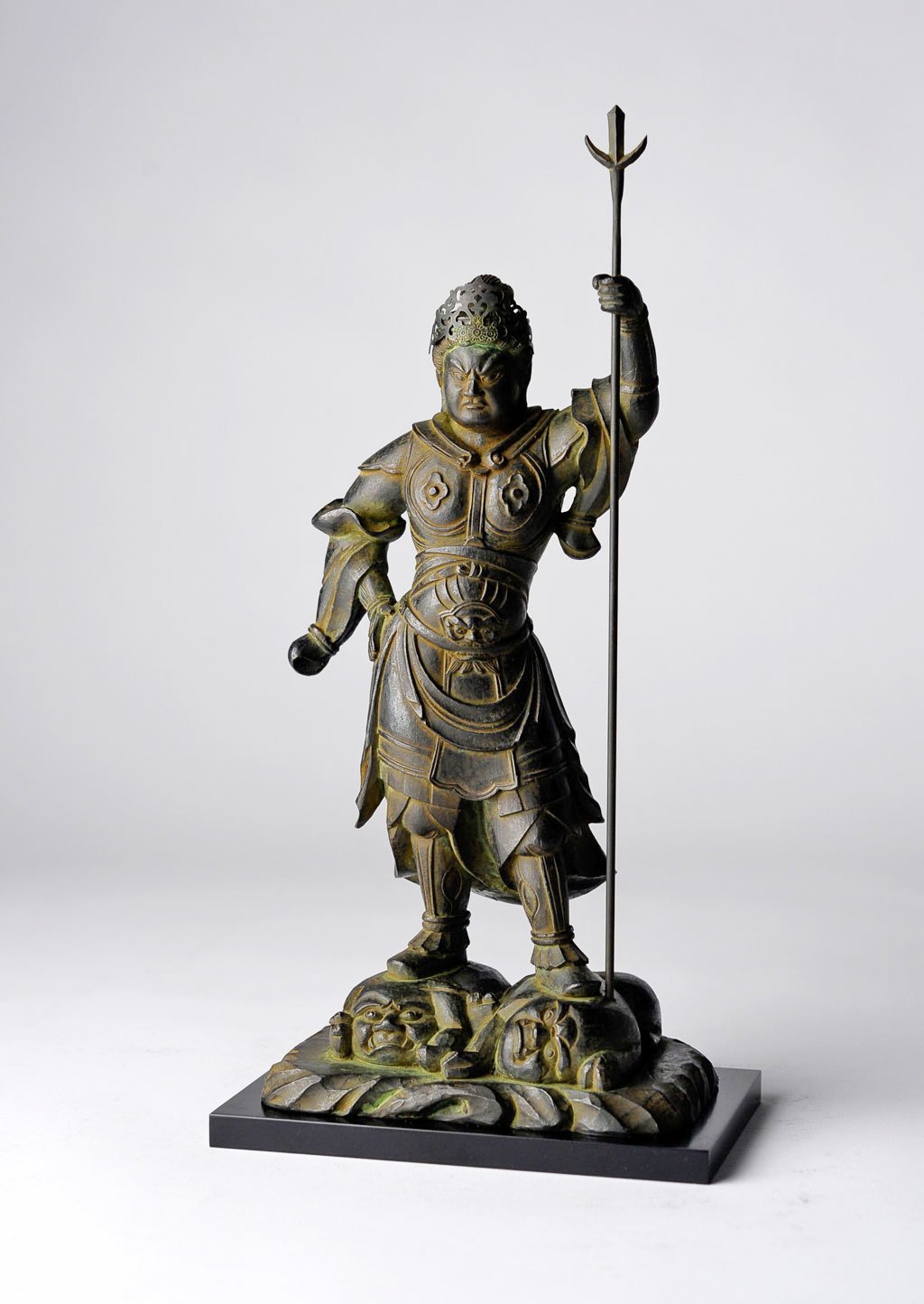 Amazon.co.jp: 武将が愛した仏像 泥足毘沙門天 （銅製：ブロンズ）＿