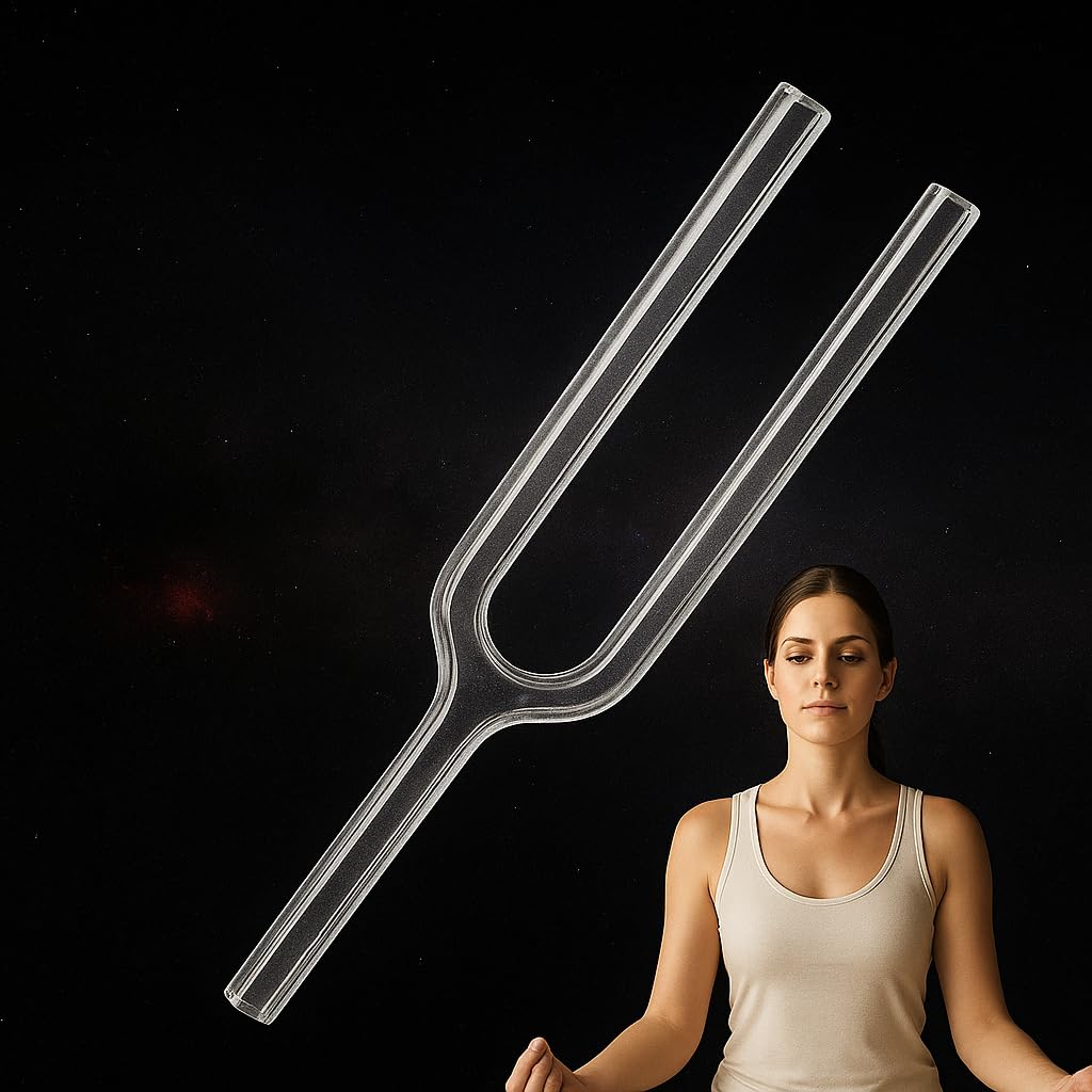 Amazon | 【432Hz 】特大 クリスタルチューニングフォーク 音叉