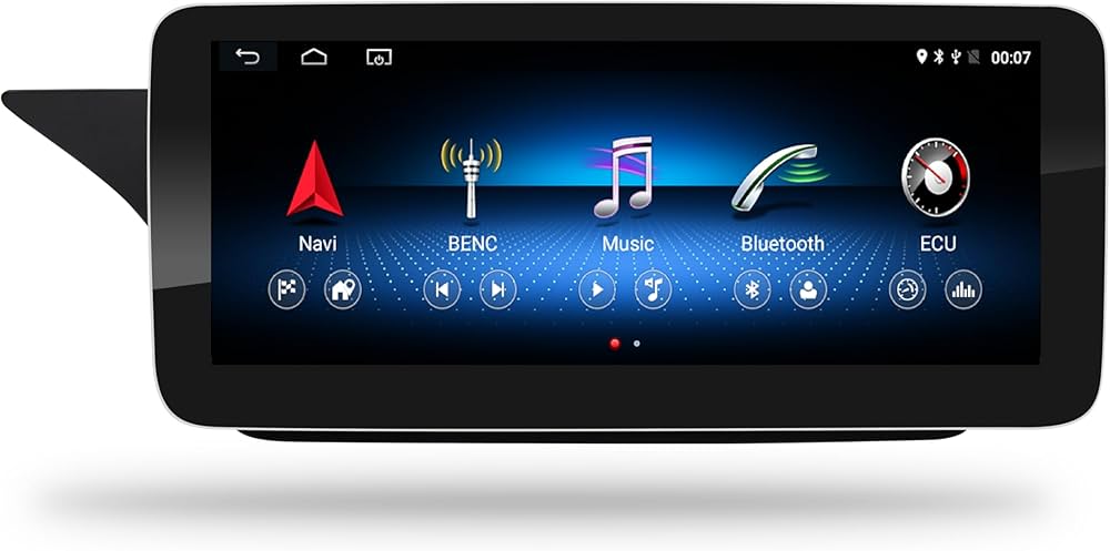 Amazon.co.jp: 12.5 インチ Benz ベンツ E Class 4door W212 S212 用