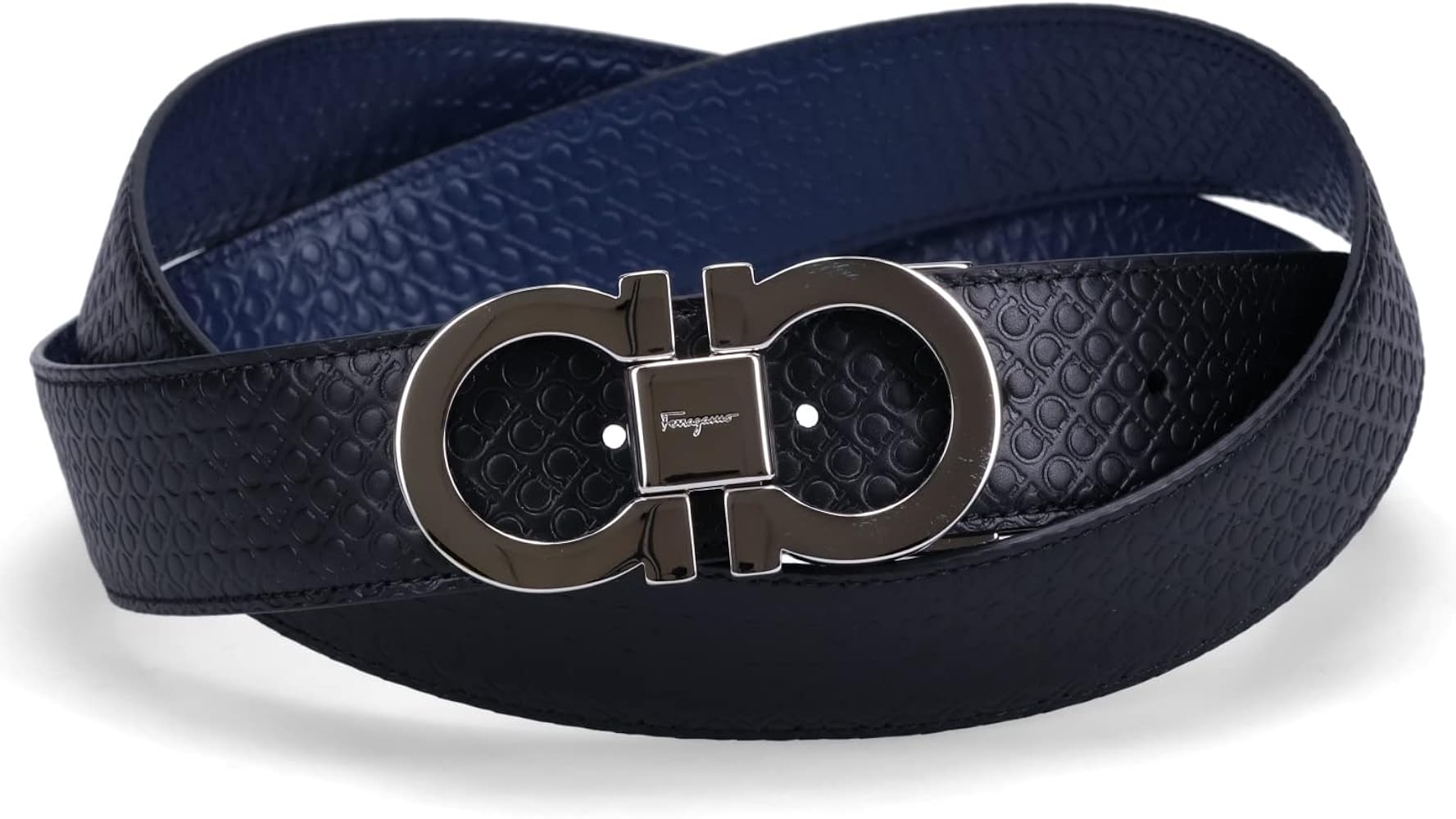 Amazon.co.jp: Salvatore Ferragamo Men's Belt 679535 714462