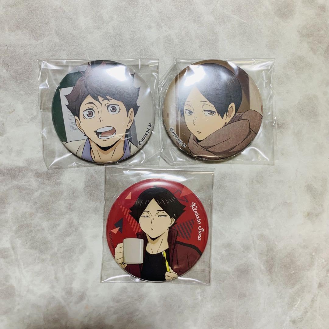 Amazon.co.jp: ハイキュー 国見英 及川徹 角名倫太郎 缶バッジセット