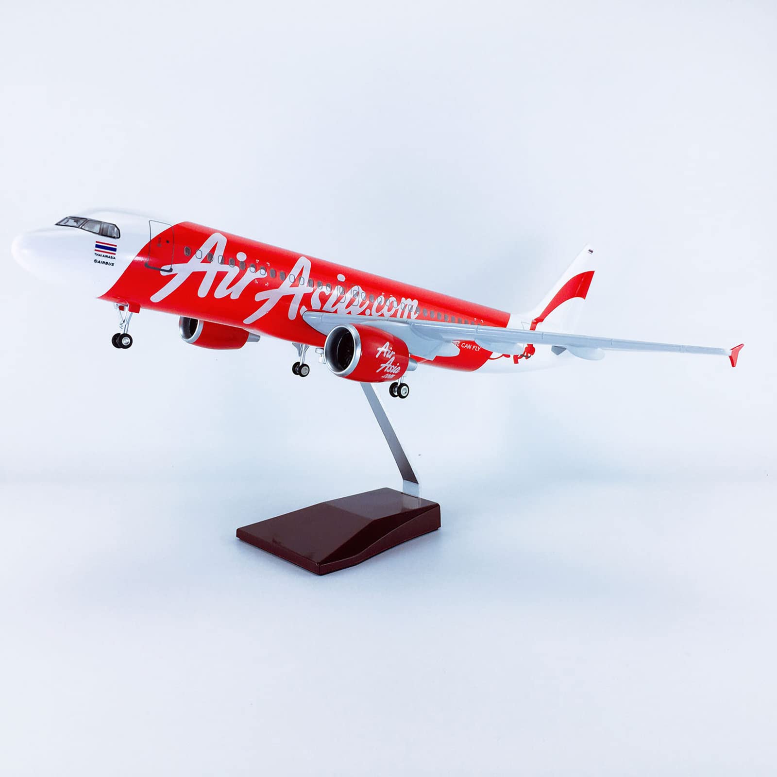 Amazon.co.jp: AZIZAT 18。5” 1:150 スケールモデル飛行機エアアジア