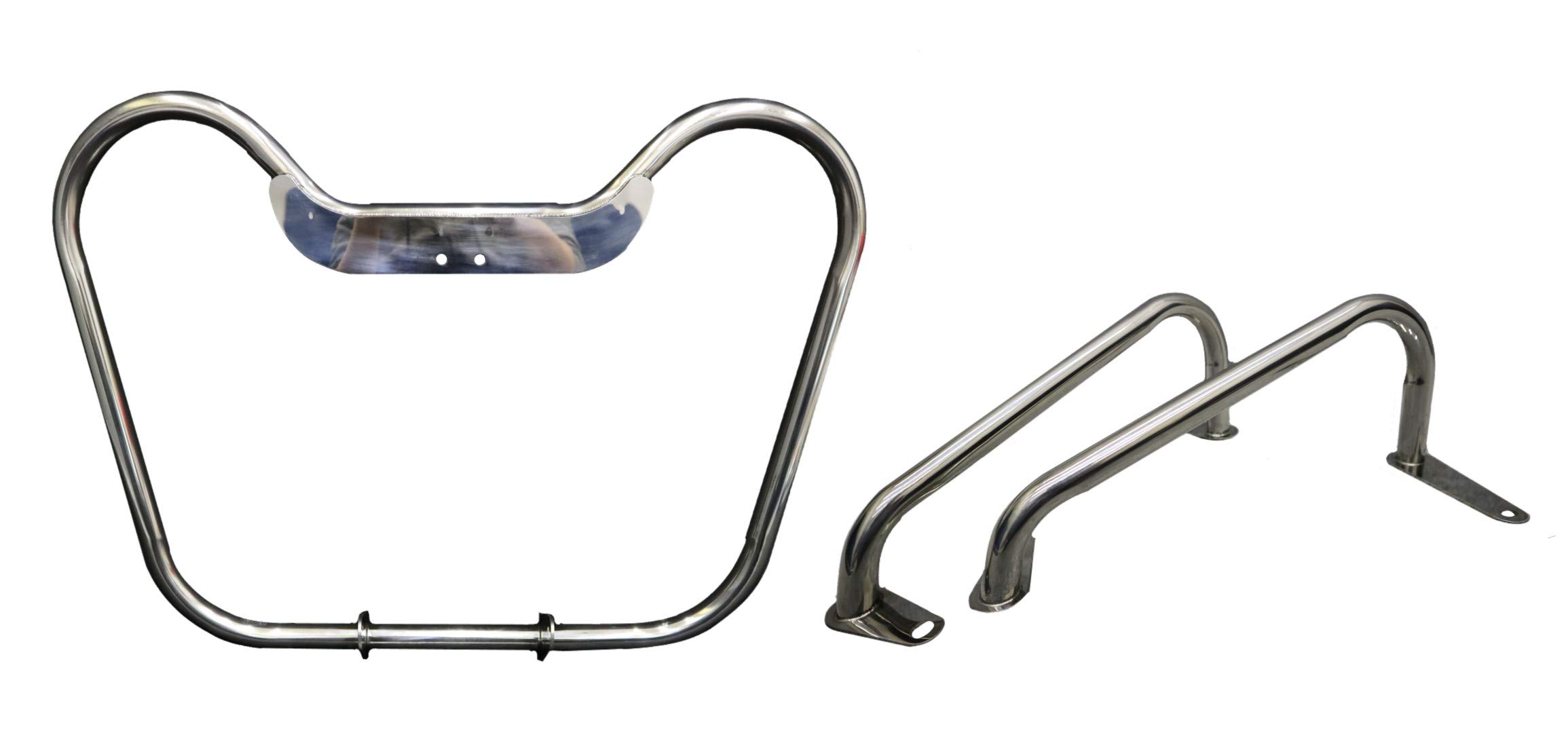 Amazon | W800 エンジンガード フロント・リアセット 32Π