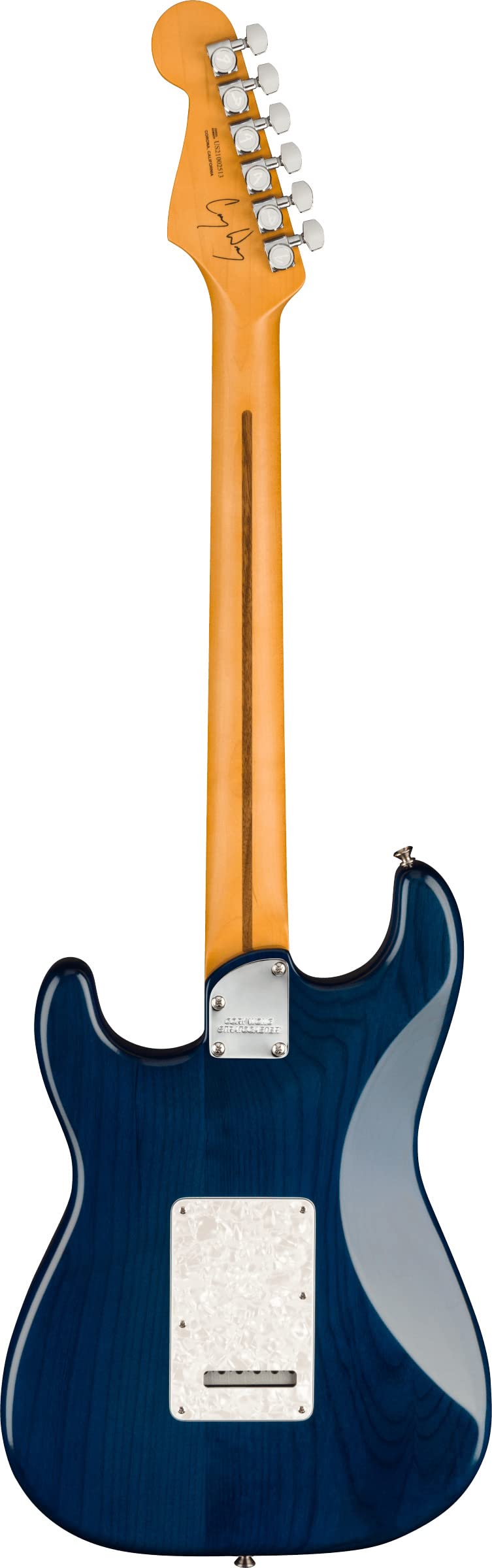 Amazon.com: Fender Cory Wong Stratocaster - Sapphire Blue
